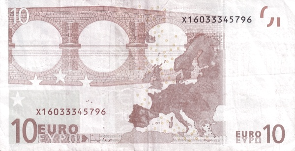 (004) European Union P2X - 10 Euro (2002-Duisenberg)